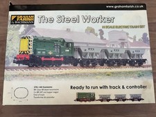 Graham Farish - N Scale - “The Steel Worker” - + 20m of track!