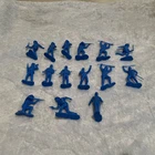 Marx 54mm Cavalry Medium Blue In All 12 Poses