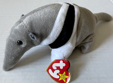 Ty Original Beanie Baby Ants The Anteater Retired 1997 B.D. 11/07/1997 Plush Toy