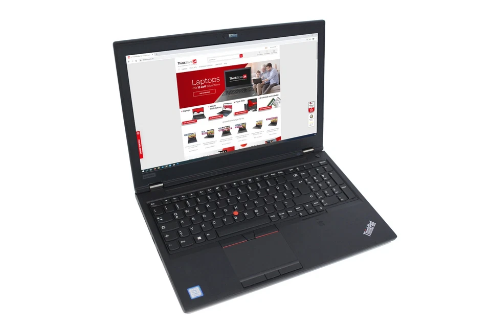 Lenovo ThinkPad P52 Xeon E-2176M 32GB 1TB SSD Quadro P2000 FHD IPS Fpr IR DE A-