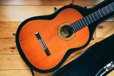 1991 Takamine No.5 Konzertgitarre - Hand Crafted in Japan | Dicke massive Platte |