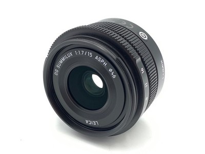 PANASONIC LEICA DG SUMMILUX 15mm/F1.7 ASPH. (H-X015) BK -Near Mint
