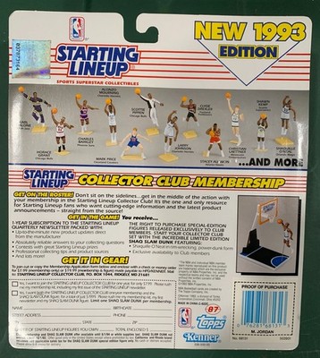 1993 Kenner Starting Lineup Chicago Bulls Basketball Michael