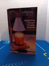 Mikasa, Plug-In Candle Lamp Warmer Metal Stand White