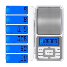 200g x 0.01g Digital Mini Scale for High Accuracy Jewelry Coin Herb Pocket Scale
