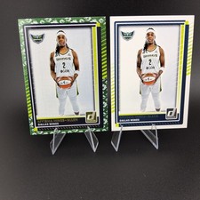 2025 Donruss WNBA Myisha Hines-Allen Dragon SSP and Base #65