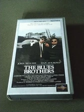 The Blues Brothers VHS Foreign Film John Belushi James Brown Used