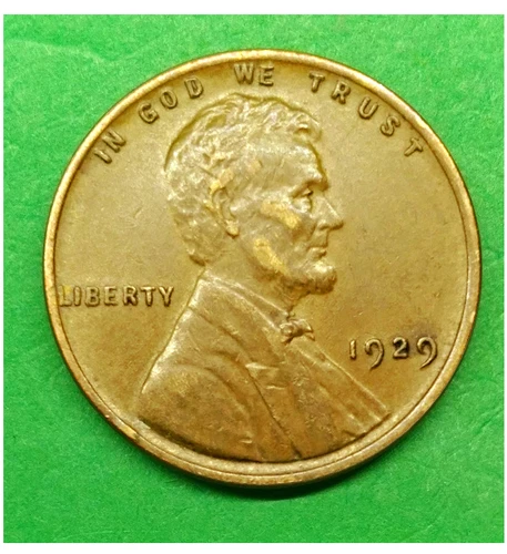 1929 P EF/XF Lincoln Wheat Penny Cent - High Grade Very Nice #30