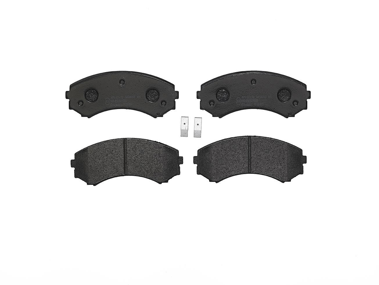 BREMBO Bremsbeläge Vorne für Mitsubishi Pajero Eclipse Cabriolet Mazda 91-25 - Bild 5
