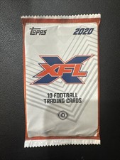 2020 Topps XFL 10 Card Pack