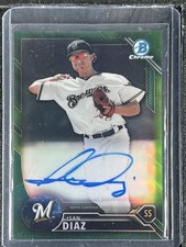Diaz, Isan - 2016 Bowman Chrome Prospect - Autograph - 58/99