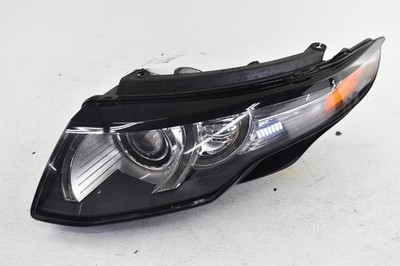 Land Rover Evoque Left Headlight Xenon Hid Adaptive Headlights Black Housing Lam