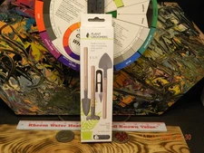 4 PCS Mini Gardening Tool Set Shovel Spade Rake Kit Wood Handle Cactus Herb