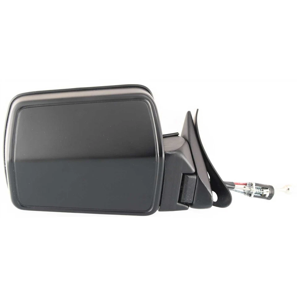 Set Of 2 Mirror Manual Remote For 1984-1996 Jeep Cherokee Left Right Paintable - Image 3 of 4