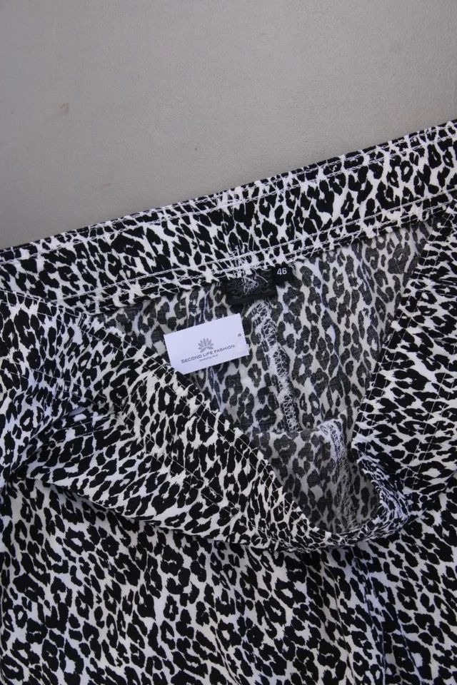 ✨ Sonja Blank shorts per le signore taglia 46, XL grigio di viscosa ✨ - Imagen 2 de 4