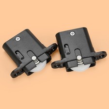 2pcs Sliding Security Screen Door Rollers Wheels Replacement DIY Parts B3
