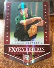 2012 Elite Extra Edition Aspirations #22 Nolan Fontana RC Rookie Card /200