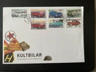 Sweden 2009 #2606-2608a-e Automobiles - FDC