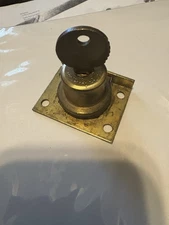 Vintage Mills Slot Machine Loch W Working Key