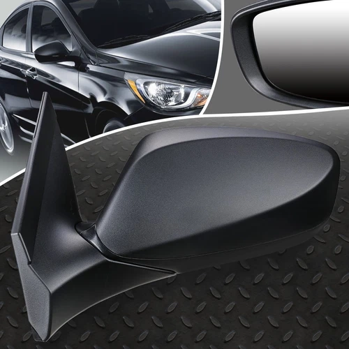 FOR 12-17 HYUNDAI ACCENT OE STYLE POWERED DRIVER LEFT SIDE REAR VIEW DOOR MIRROR