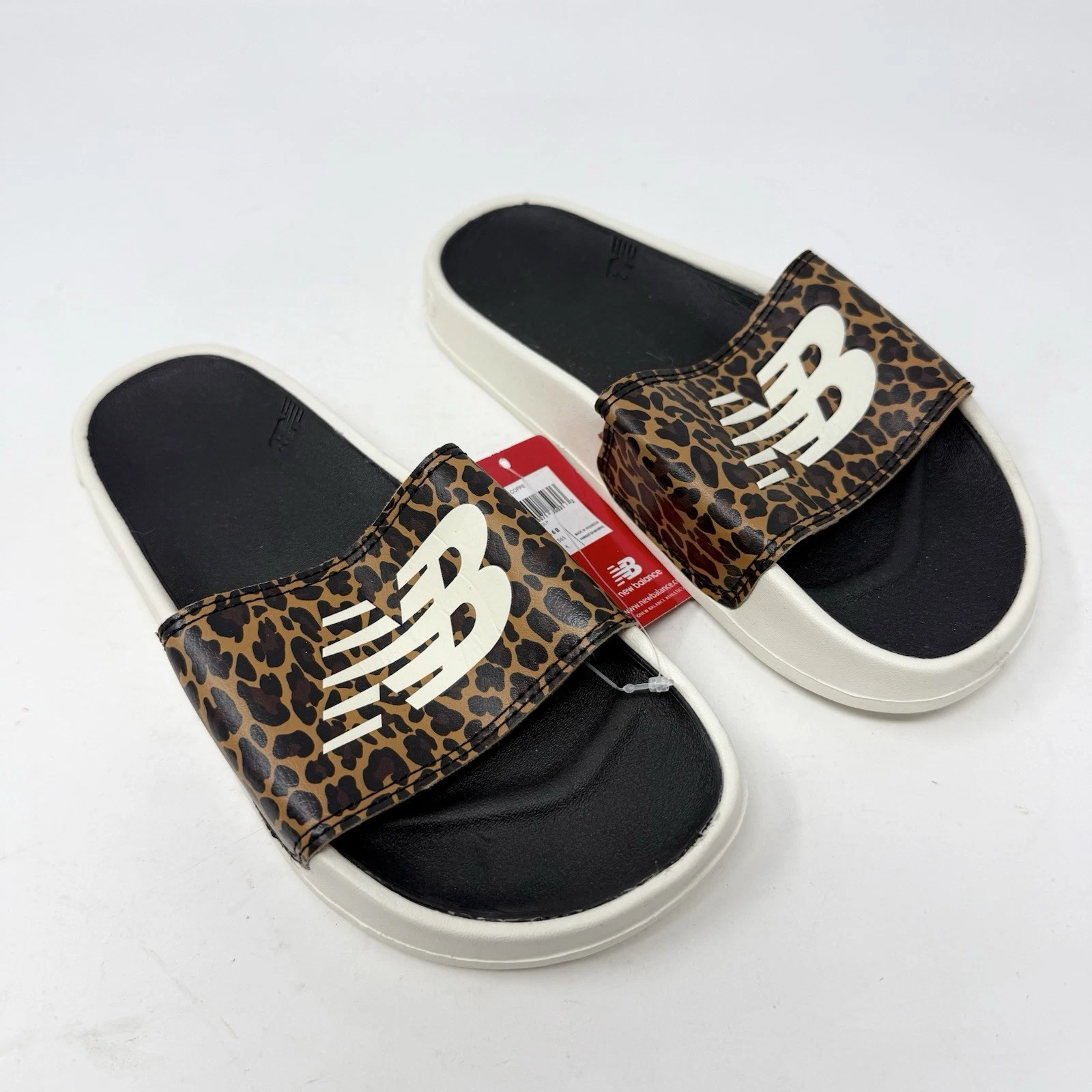 New Balance sandalo donna 200 V1 slide tortora rame morbido nero 6 nuovo con etichette