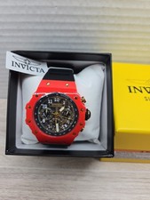 Invicta Racing Vaulthan Men's Watch - 44mm, Black Red 69685
