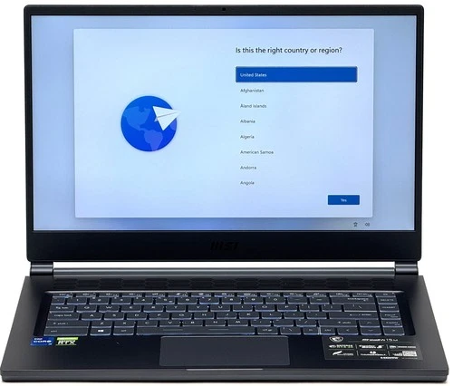 MSI Stealth - 15.6"- i7-11375H - 16GB RAM - RTX 3060 - 1TB SSD ( BATTERY FAIL )