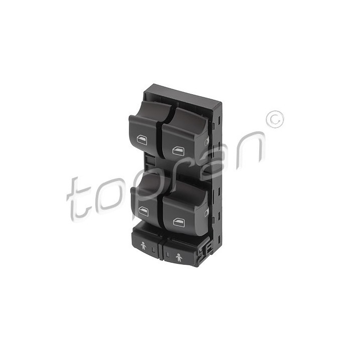 Platine commande lève vitre Audi A6 Q7 bouton 4F0959851D 5PR