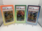 MEGA EVOLUTIONS XY SEQUENTIAL SET PSA 9 CHARIZARD BLASTOISE VENUSAUR 100 101 102