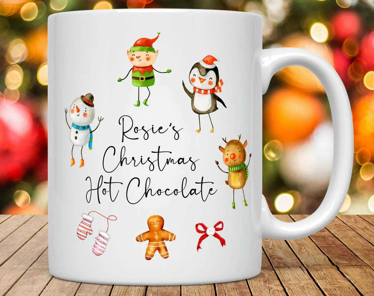 Personalised Childrens Christmas Mug