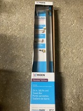 MOEN Hensley 24 in. Towel Bar with Press and Mark in Brushed Nickel MY3524BN