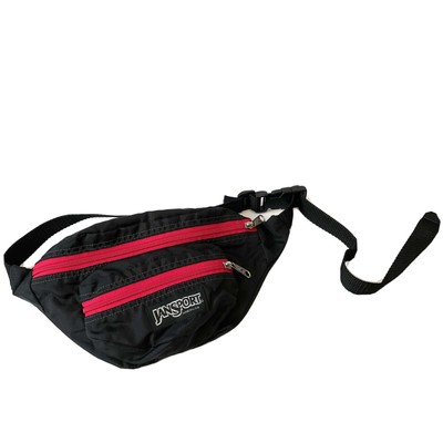 red pink fanny pack