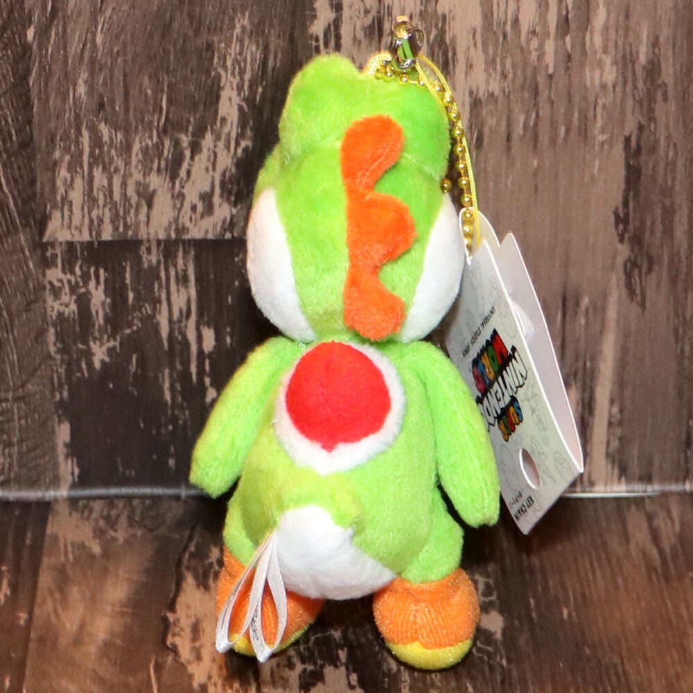 SUPER NINTENDO WORLD YOSHI Plush Keychain Figure USJ JAPAN