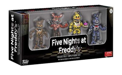 Funko Five Nights at Freddy's Nightmare 2-Inch Mini Figure 4-Pack Vinyl Set New