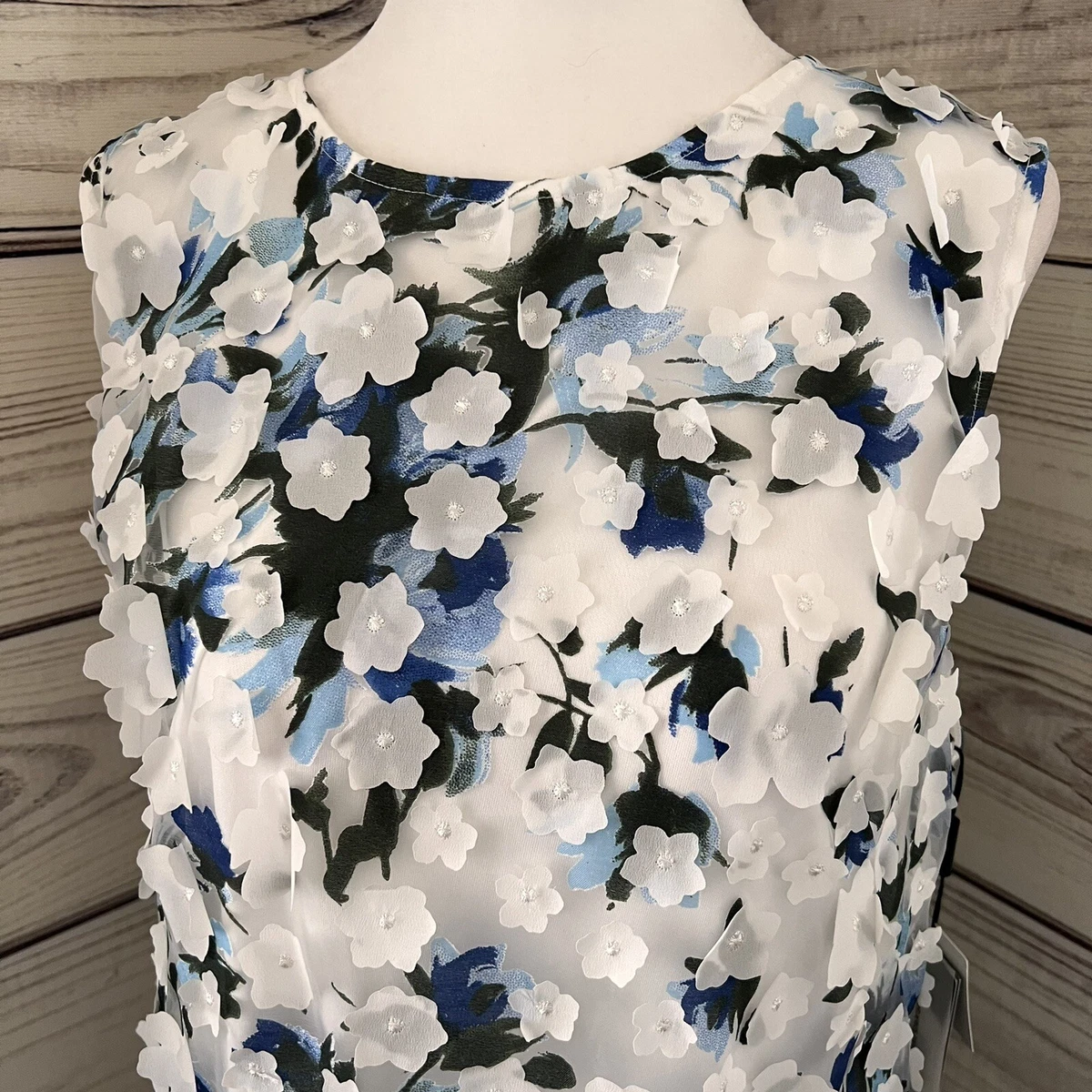 Karl lagerfeld floral hot sale dress