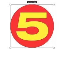 Speed Racer Mach 5 Multi Color 3/4 Inch, Vinyl Die Cut Sticker-GO SPEED RACER! 