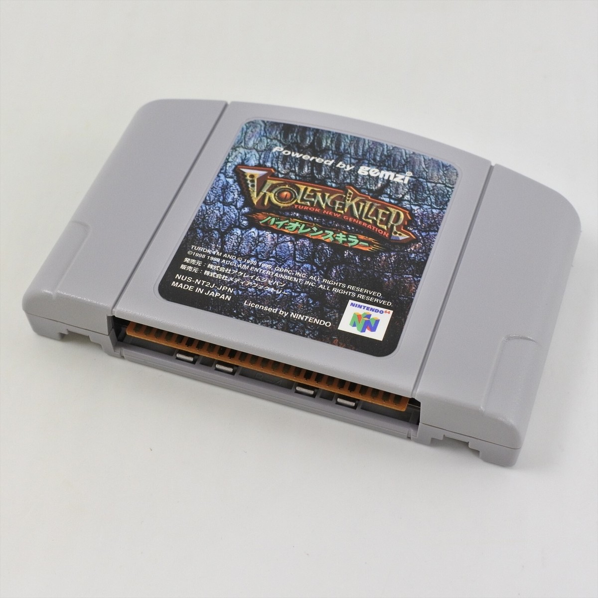 VIOLENCE KILLER Nintendo 64 8314 n6 | eBay