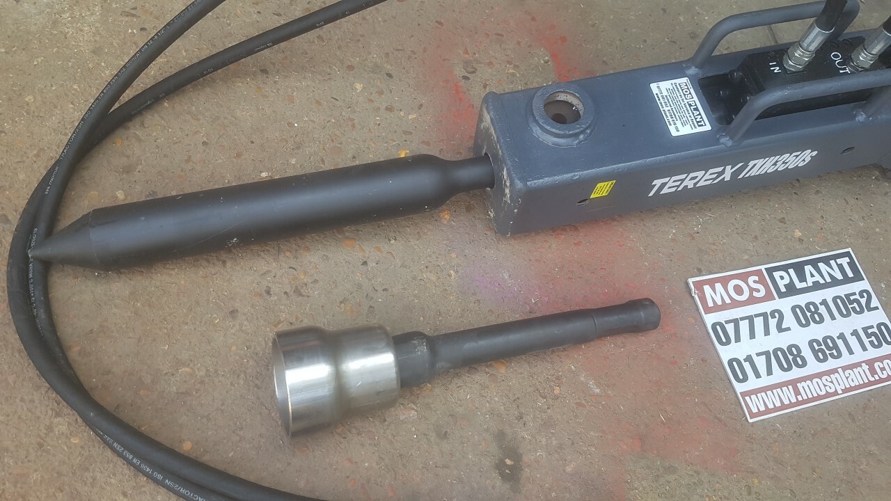 Fence post driver. Driving tool, breaker conversion. chapper, Post