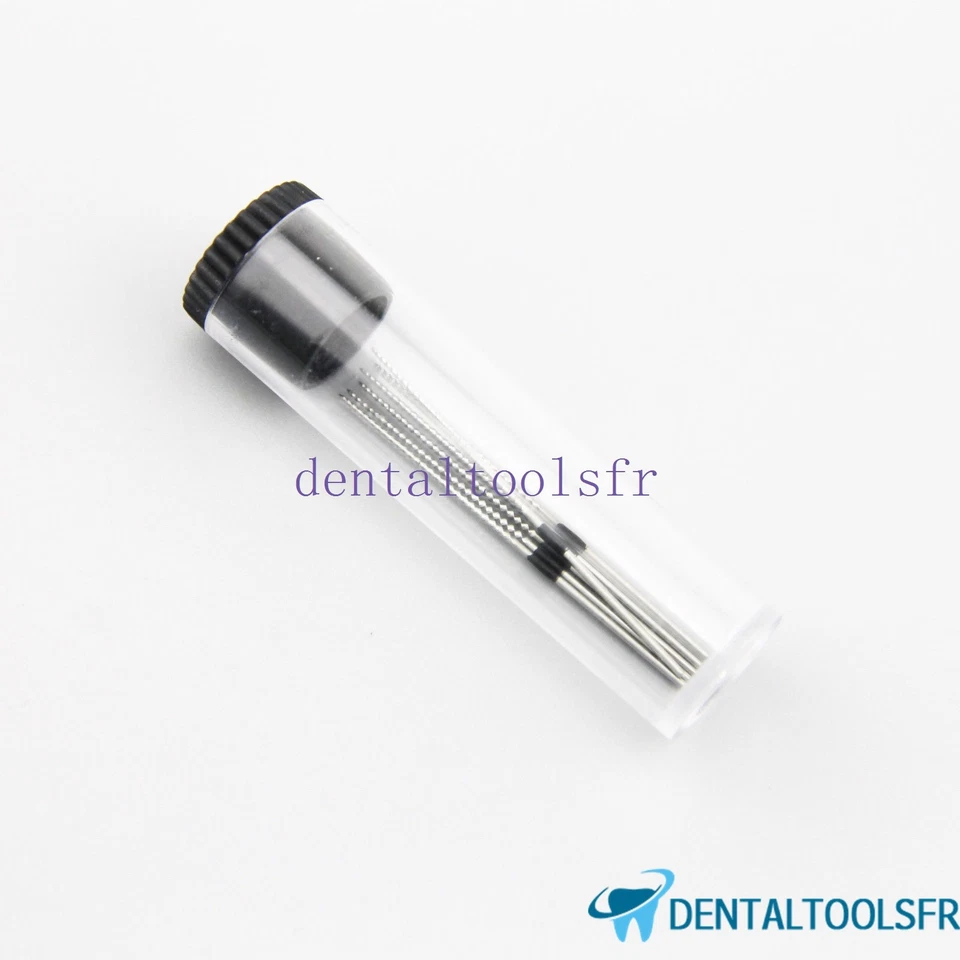 30 Pcs/ 5 bouteilles Woodpecker Lime Endodontique Dentaire Manuelle U-FILE K40# - Photo 2/3