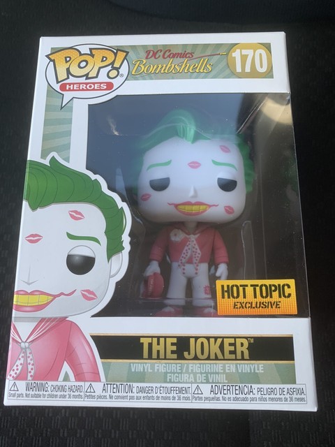joker funko pop hot topic