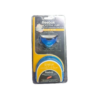 Reebok Hockey Smart Smooth Air Mouthguard Mouth Guard Strap Inside RBK Kids 5-10