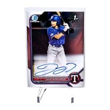 Jojo Blackmon RC AUTO 1st Bowman Chrome Prospect #CPA-JBN Rangers 2022 NM!