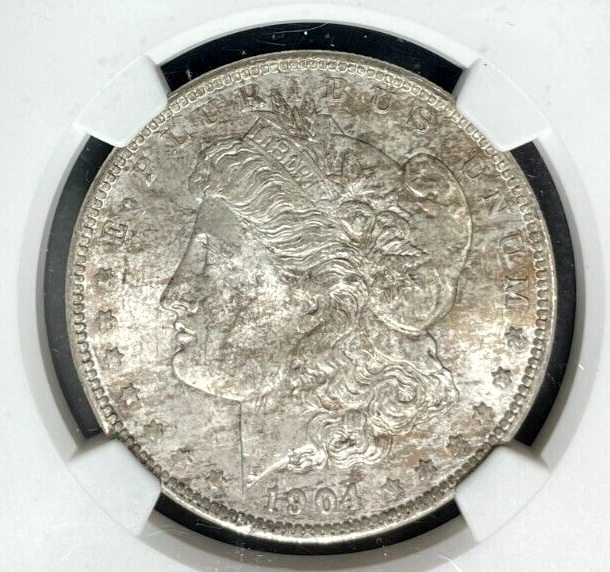 1904-O Morgan Silver Dollar MS63 銀貨115 1904 O NGC MS 63 Morgan Silver Dollar $1 Dollar MS63 NGC at
