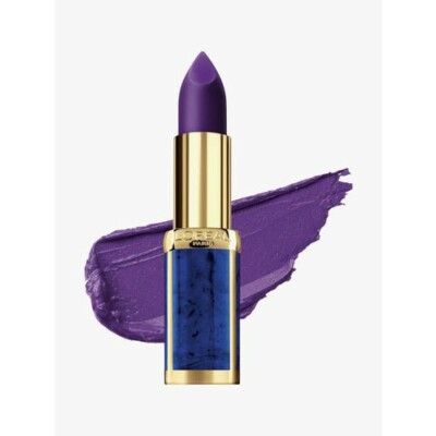 L'Oreal Balmain Paris Colour Riche FREEDOM Purple Lippenstift Limited Edition Matt