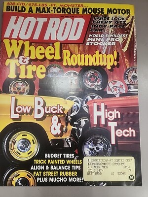 Hot Rod Mag May 1990 Wheel & Tire Roundup, Low Buck & High Tech, Chevy GTZ