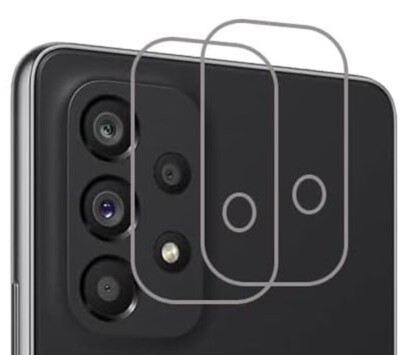 2x Samsung Galaxy A53 5G Kamera Schutz Folie Panzerfolie Hart Schutzglas