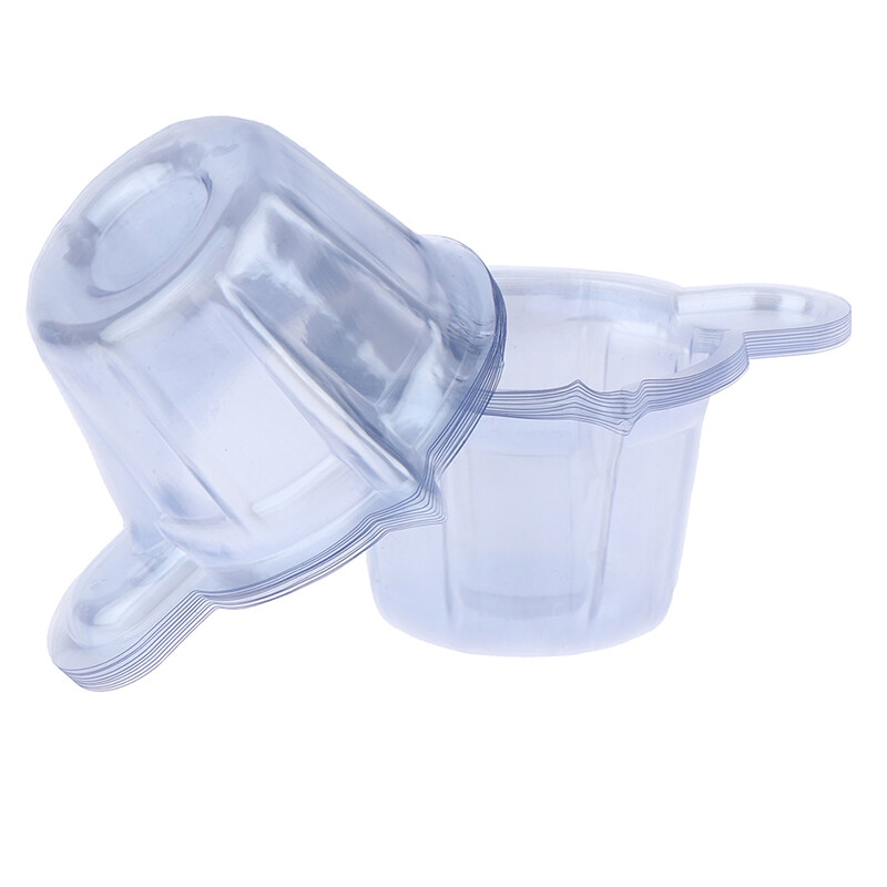 100Pcs 40ML Plastic Disposable Cups Dispenser For DIY Epoxy Resin Jewelry MHL eBay