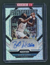 2023 BOB MCADOO 13/25 AUTO PANINI PRIZM DRAFT PICKS MOJO LEGACY SIGNATURES