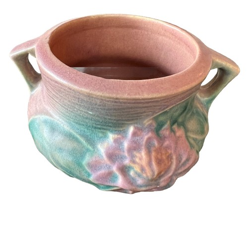 Vintage Roseville U.S.A. Pottery 663 Water Lily Jardiniere - Picture 4 of 7