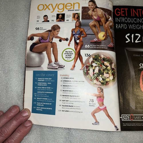 Oxygen Magazine Robert Kennedy’s Women's Fitness Kristal Richardson Aug/2007 F2A - Picture 4 of 8